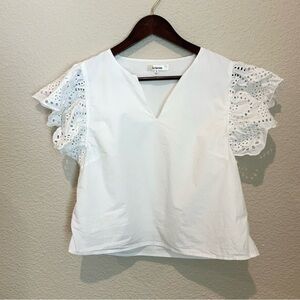 La Lavon white short sleeve